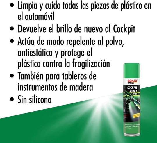 SONAX LIMPIA SALPICADEROS SILICONA PLUS LEMON-FRESH - Imagen 2 SONAX VRM Motorsports