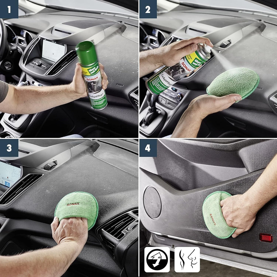 SONAX LIMPIA SALPICADEROS SILICONA PLUS LEMON-FRESH - Imagen 4 SONAX VRM Motorsports