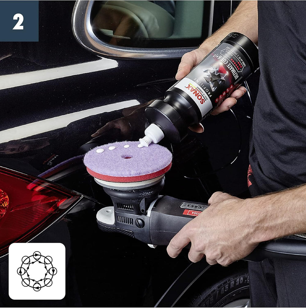 SONAX PROFILINE ULTIMATECUT (250 ML) PULIMENTO ABRASIVO EFECTIVO - Imagen 2 SONAX VRM Motorsports