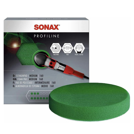 SONAX ESPONJA DE PULIDO VERDE 160 (MEDIO) - SONAX original VRM Motorsports