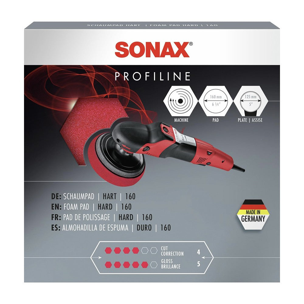 SONAX 3 ESPONJAS PARA PULIR COLOR ROJO 160 (DURO) - Imagen 3 SONAX VRM Motorsports