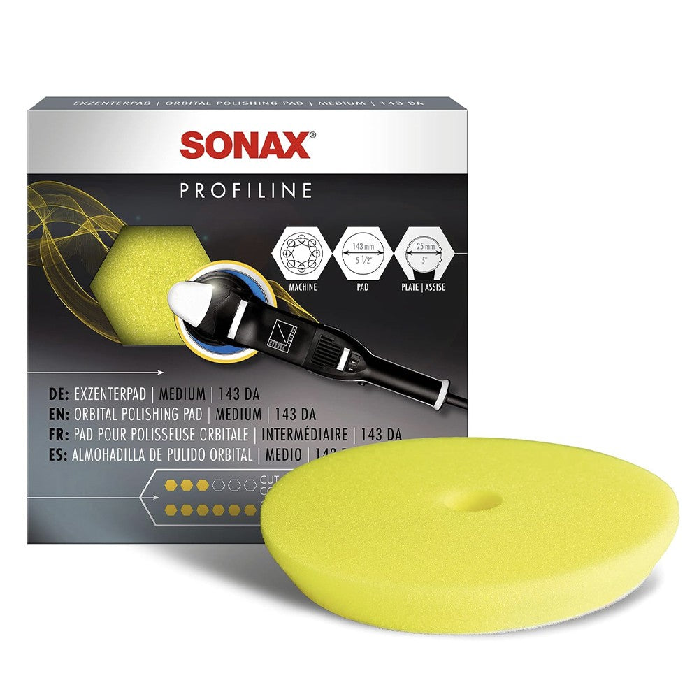 SONAX ALMOHADILLA EXCÚNTRICA MEDIA 143 DA (1 UNIDAD) - SONAX original VRM Motorsports