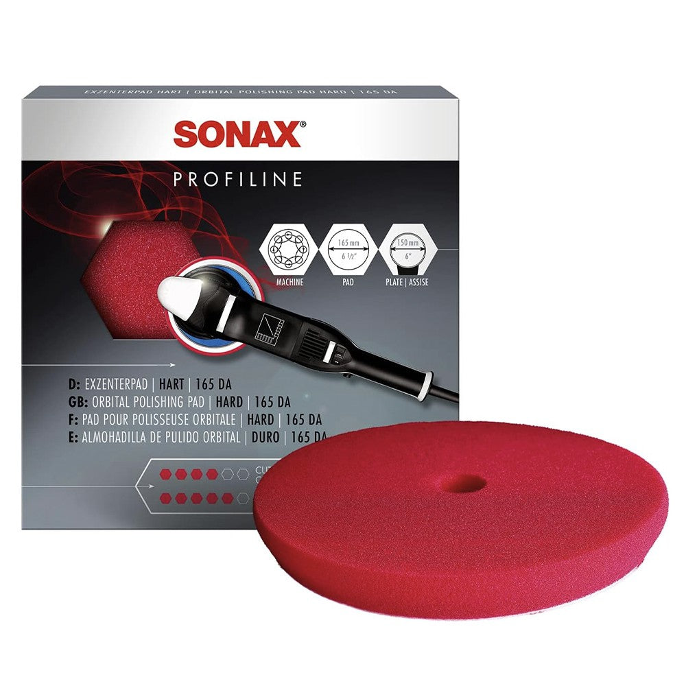 SONAX ALMOHADILLA DE PULIDO ORBITAL DURO 165 - SONAX original VRM Motorsports