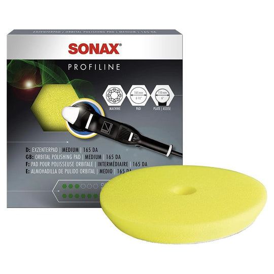 SONAX ALMOHADILLA DE PULIDO ORBITAL MEDIO 165 - SONAX original VRM Motorsports