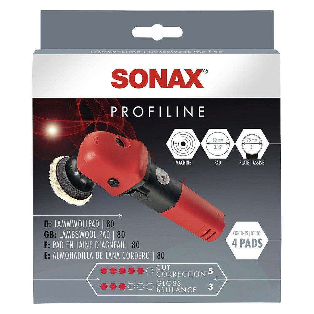 SONAX ALMOHADILLA DE LANA DE CORDERO 80 - Imagen 2 SONAX VRM Motorsports
