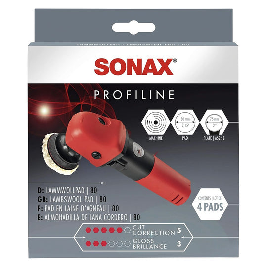 SONAX ALMOHADILLA DE LANA DE CORDERO 80 - Imagen 2 SONAX VRM Motorsports