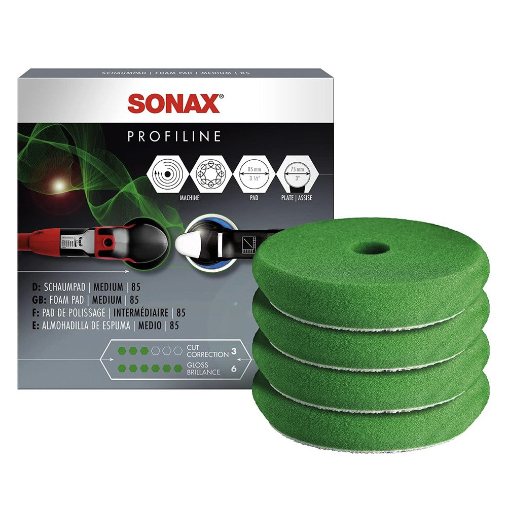 SONAX ALMOHADILLA DE ESPUMA MEDIO 85 - SONAX original VRM Motorsports