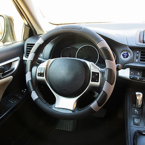 FUNDA VOLANTE GRIP NEGRO/GRIS CS 12