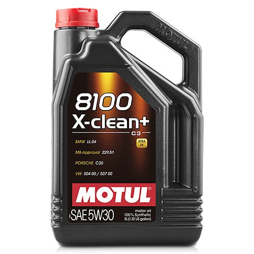ACEITE 8100 X-CLEAN+ 5W30 5L MOTUL