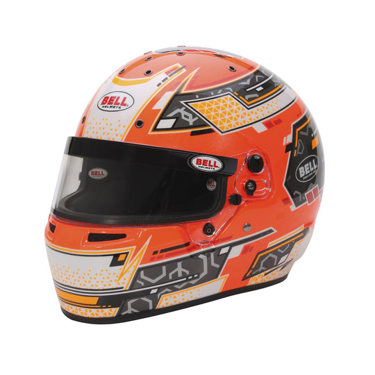 Sparco Casco Bell Rs7-K Stamina Antracita/Naranja Talla S (57 -58) Fia8878-2024/K2020 - Sparco original VRM Motorsports imagen 1