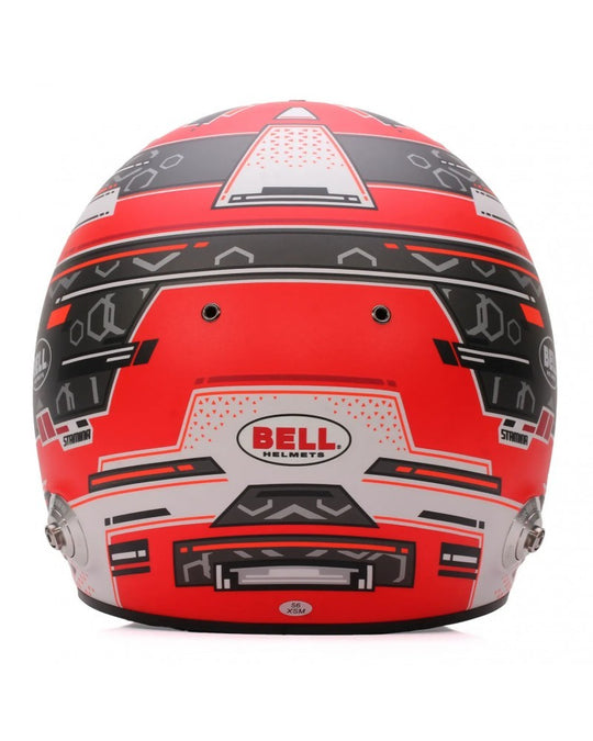 Casco Bell Rs7 Stamina Antracita/Rojo (Hans)Talla 61+ Fia8859-2024/Sa2020 - imagen 3 | VRM Motorsports