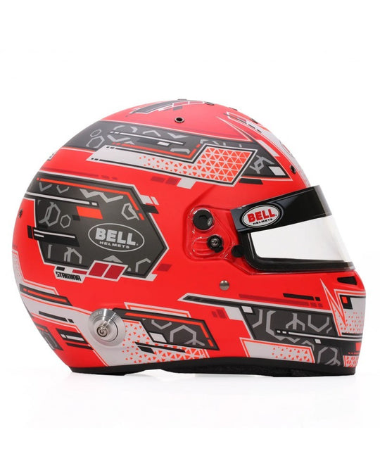 Casco Bell Rs7 Stamina Antracita/Rojo (Hans)Talla 61 Fia8859-2024/Sa2020 - imagen 3 | VRM Motorsports
