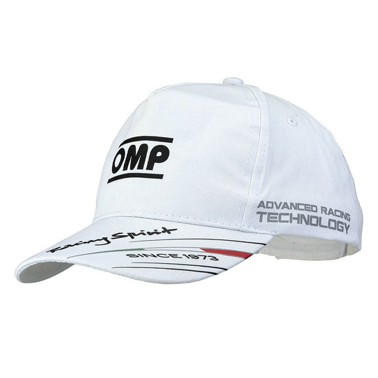 GORRA OMP - PARA NIÑOS BLANCO OMP RACING | VRM Motorsports