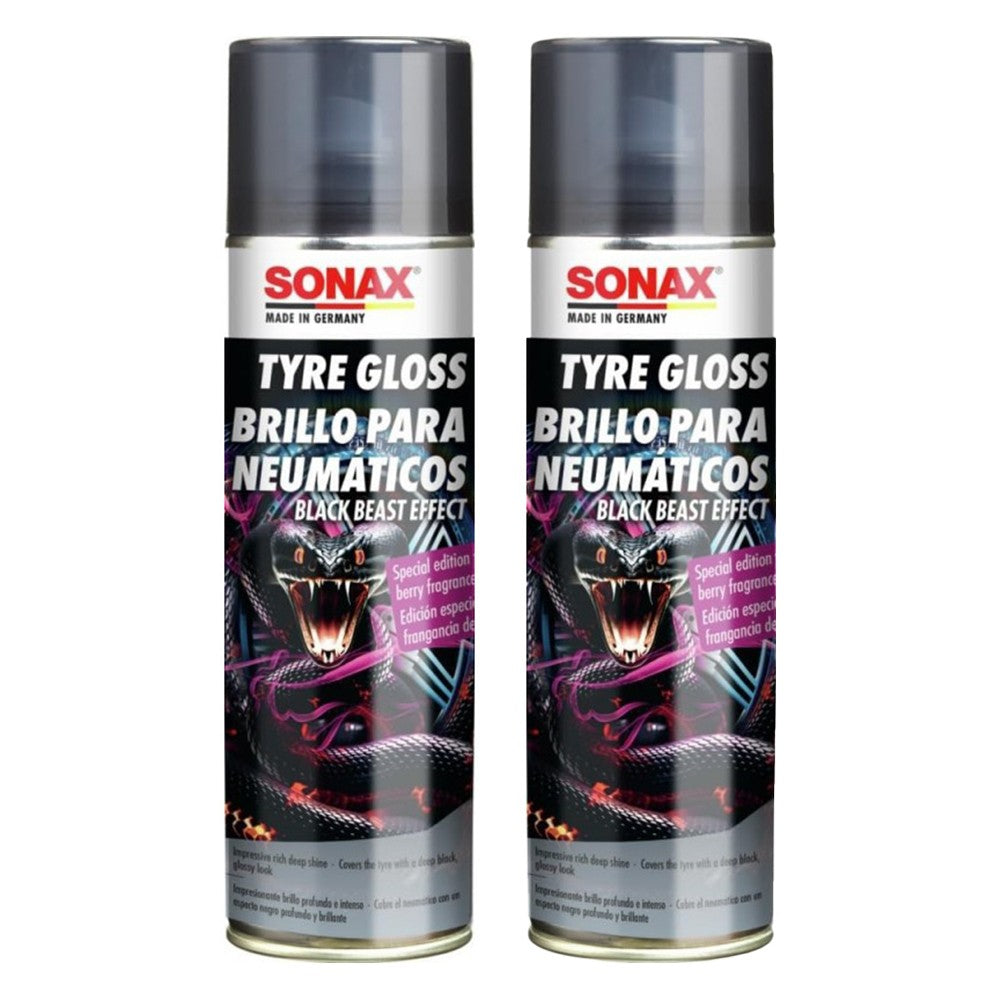 SONAX PACK X2 BRILLO PARA NEUMÁTICOS - SONAX original VRM Motorsports