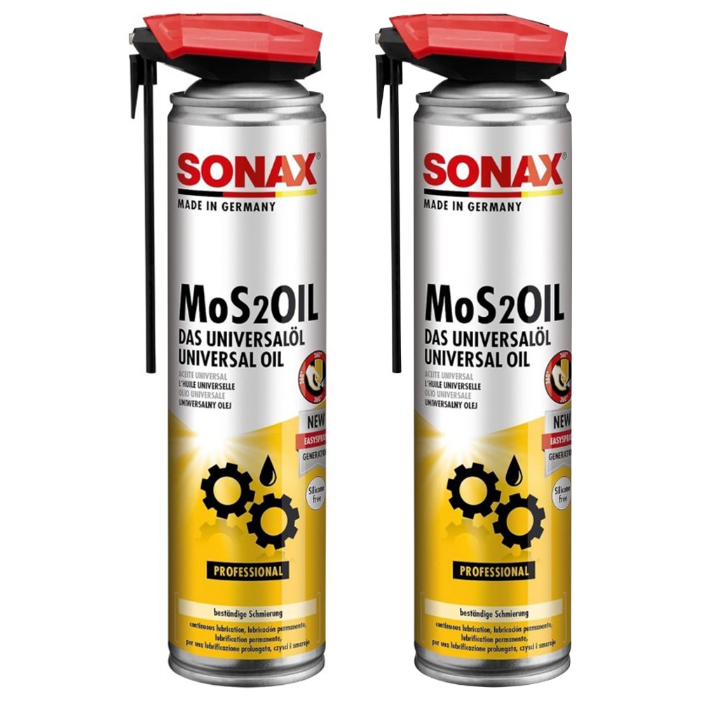 SONAX PACK X2 MOS2OIL CON EASYSPRAY 400ML - SONAX original VRM Motorsports