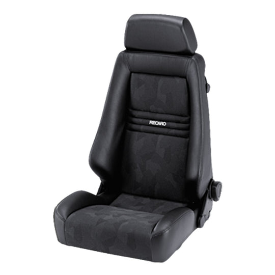 Asiento RECARO Specialist Specialist L (Lx/X) Artista Negro/Piel Artificial Negro Piloto&Copiloto - RECARO original VRM Motorsports