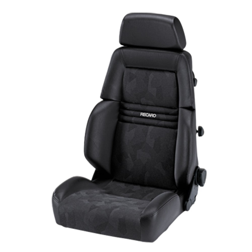 Asiento RECARO Expert Expert M (lt/w) Artista Negro/piel Artificial Negro Piloto&copiloto - imagen 1 VRM Motorsports