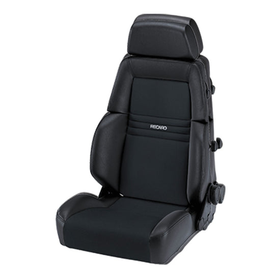 Asiento RECARO Expert Expert L (Lt/X) Dinamica Negro/Piel Artificial Negro Piloto&Copiloto - RECARO original VRM Motorsports