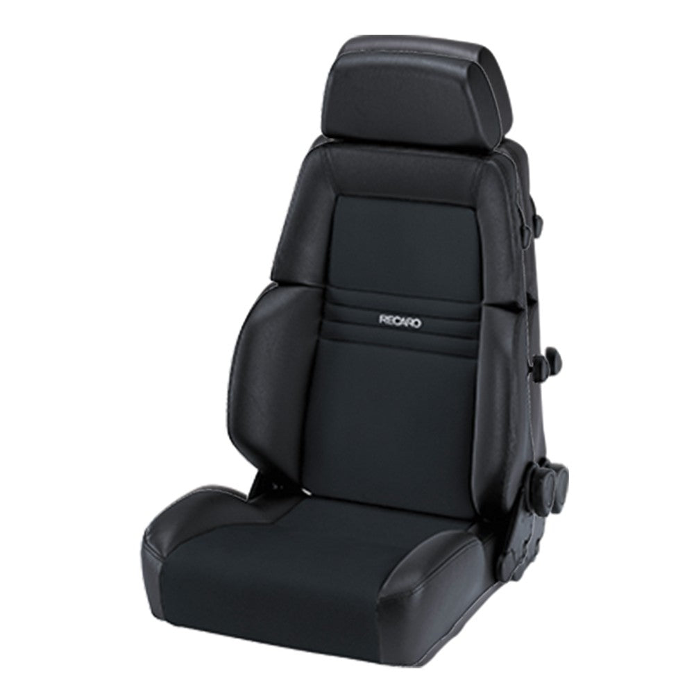 Asiento RECARO Expert Expert L (lt/x) Dinamica Negro/piel Artificial Negro Piloto&copiloto - imagen 1 VRM Motorsports
