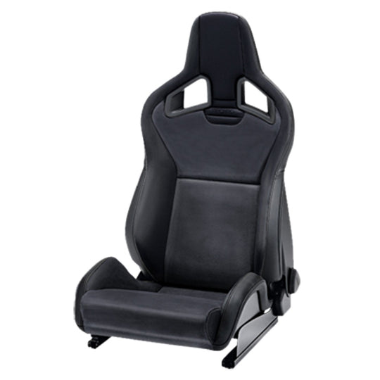 Asiento RECARO Sportster CS Airbag Calefaccion Piel Vienna Negro Piloto - RECARO original VRM Motorsports
