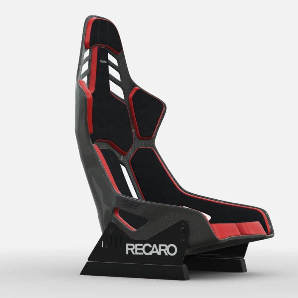 Asiento RECARO Podium Gf Alcantara Rojo/Cuero Negro, Talla M Copiloto - Imagen 4 RECARO VRM Motorsports