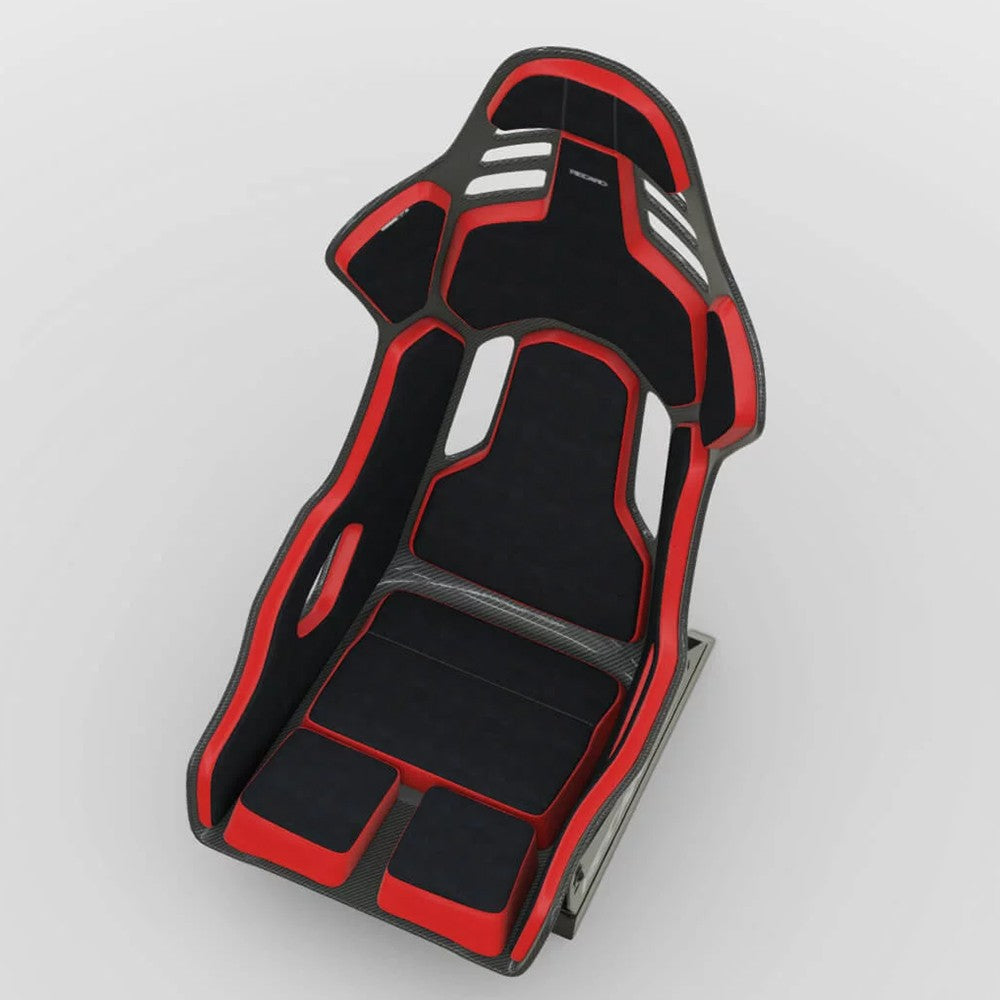 Asiento RECARO Podium Rojo/Negro ABE + FIA M Piloto - Imagen 2 RECARO VRM Motorsports