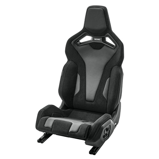 Asiento RECARO Sport C 5Dr Airbag Calefaccion Cuero Negro/Dinamica Negro Piloto - RECARO original VRM Motorsports