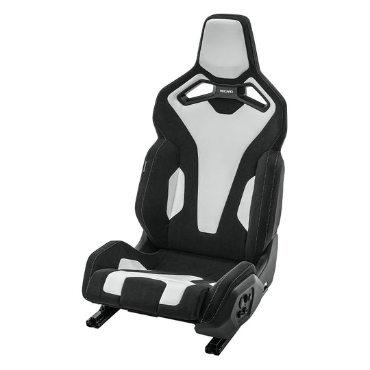 Asiento RECARO Sport C 5Dr Calefaccion Cuero Blanco/Dinamica Negro Piloto - Imagen 3 RECARO VRM Motorsports