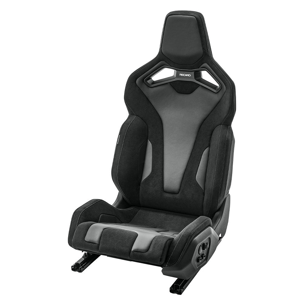 Asiento RECARO Sport C 3DR Airbag Cuero Negro/Dinamica Negro Copiloto - RECARO original VRM Motorsports