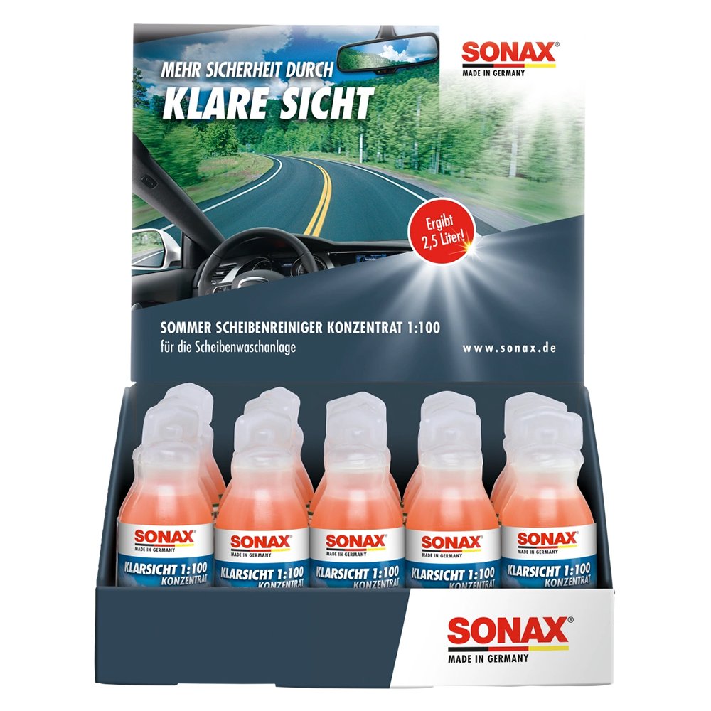 SONAX VISIÓN CLARA 1:100 CONCENTRADO - SONAX original VRM Motorsports
