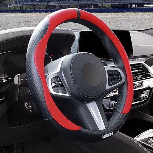 FUNDA VOLANTE S128 ROJO SPARCO CS