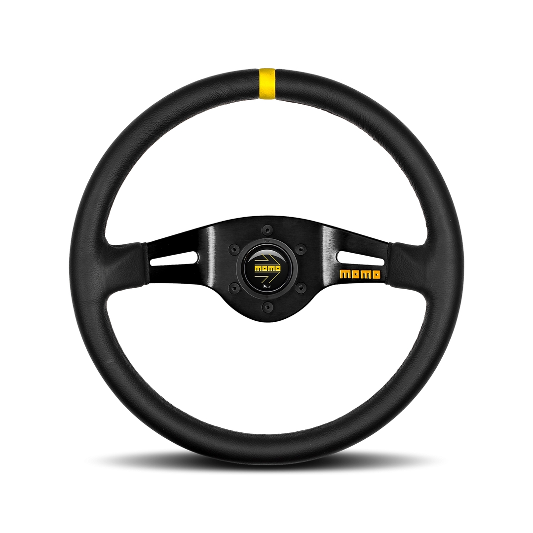 Sparco Volante Deportivo Momo Mod.03 350Mm Piel Negra - Sparco original VRM Motorsports imagen 1