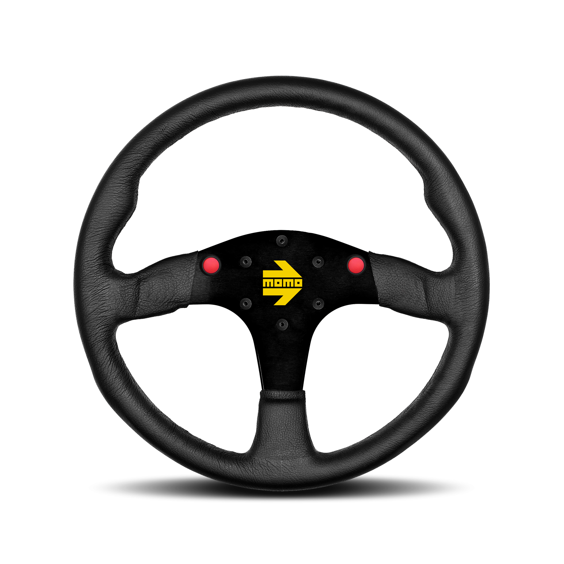 Sparco Volante Deportivo Momo Mod.80 Negro Cuero 350Mm Nuevo - Sparco original VRM Motorsports imagen 1