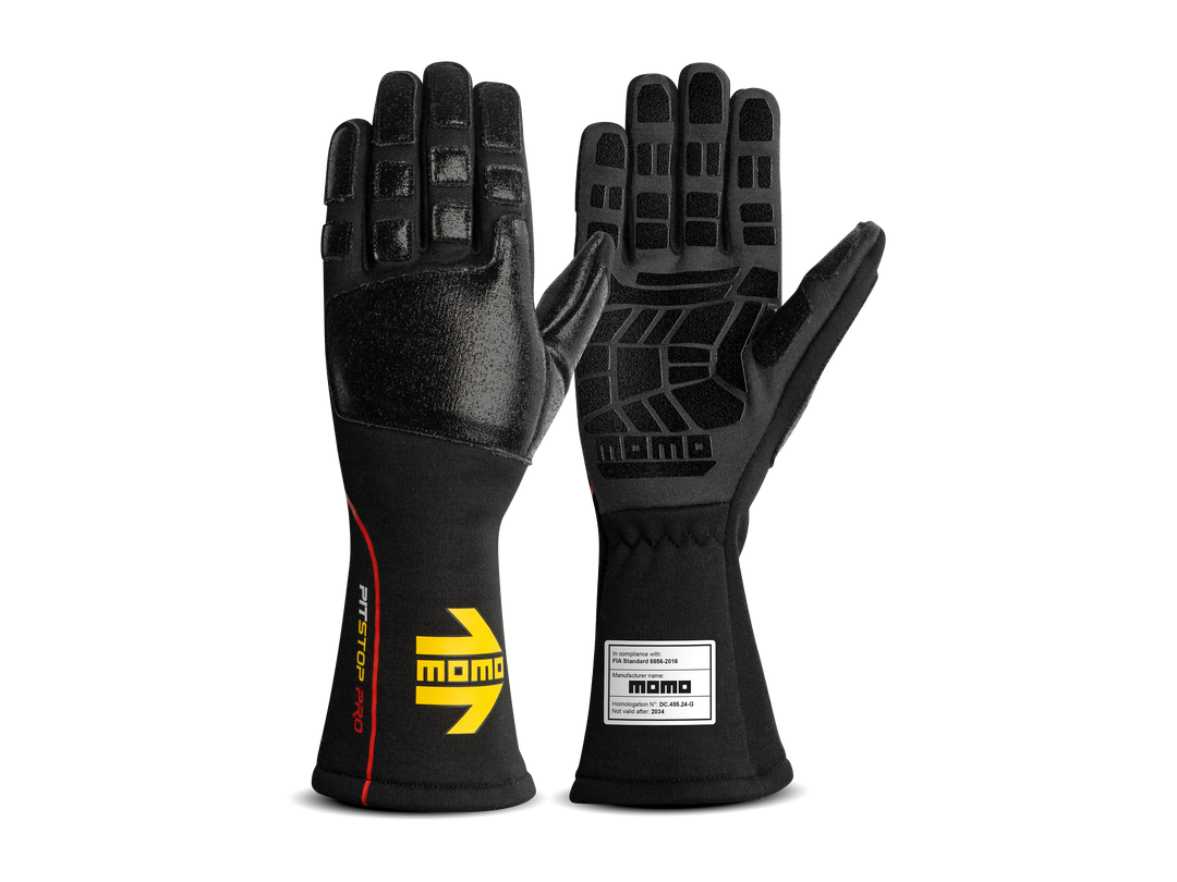 Sparco Guantes Mech. Pit Stop Pro Negro FIA S/9 - Sparco original VRM Motorsports imagen 1
