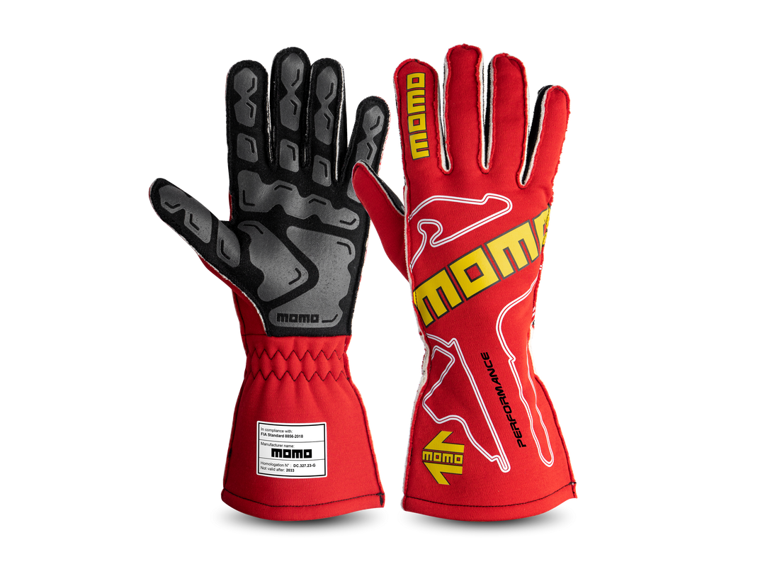 Sparco Guantes Performance Rojo 13 - Sparco original VRM Motorsports imagen 1