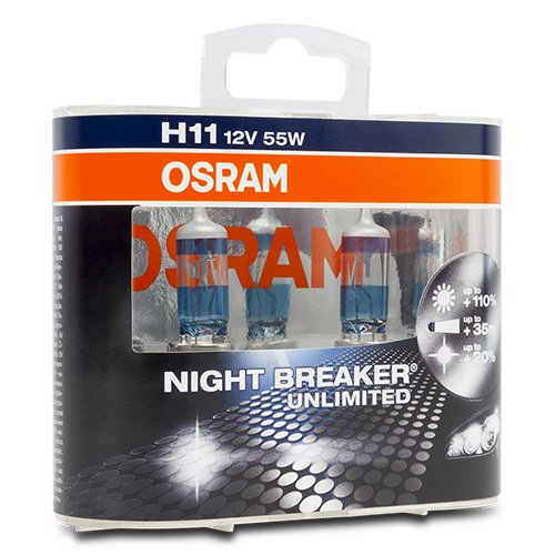 H11 55W 2 NIGHT BREAKER UNLIMI