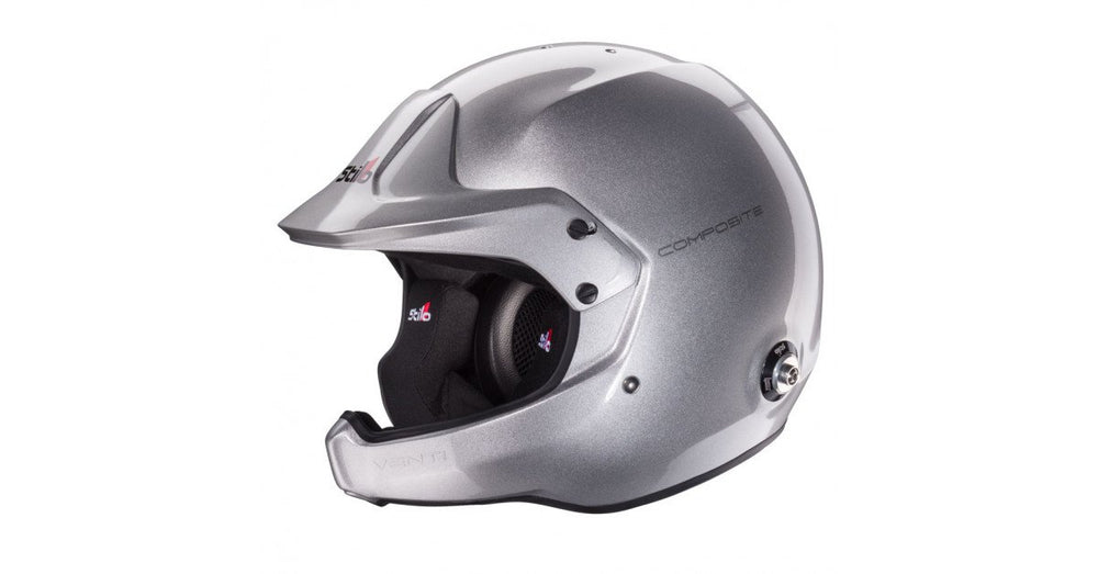 Sparco Casco Stilo Venti4 Wrc Composite Titanio Fia8859-24 Sa2020 + Hans Talla 64 - Sparco original VRM Motorsports imagen 2