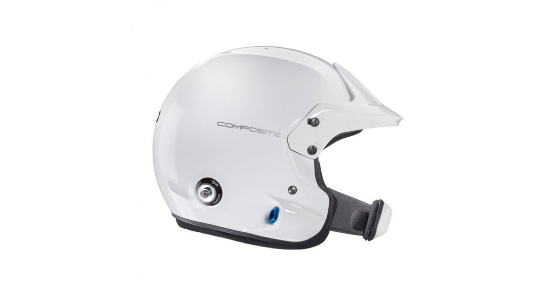 Sparco Casco Stilo Venti4 Wrc Composite Blanco Fia8859-24 Sa2020 + Hans Talla 63 - Sparco original VRM Motorsports imagen 4