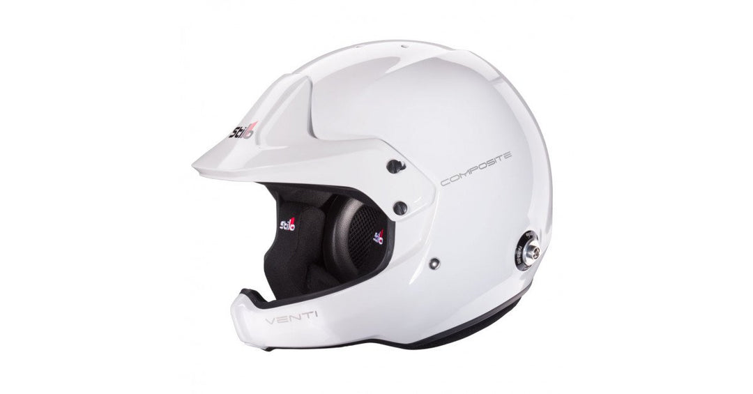 Sparco Casco Stilo Venti4 Wrc Composite Blanco Fia8859-24 Sa2020 + Hans Talla 57 - Sparco original VRM Motorsports imagen 2