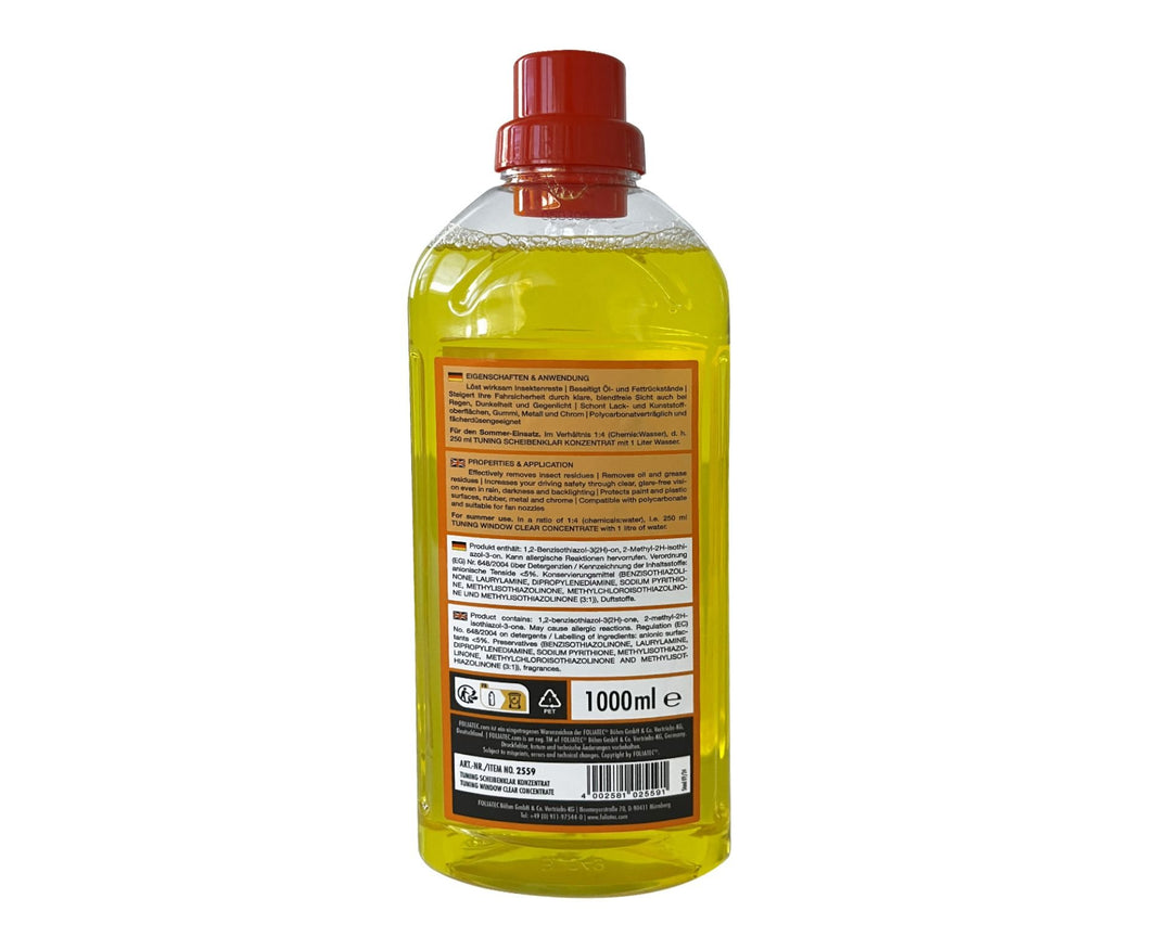 Foliatec Líquido Concentrado Limpiaparabrisas 1 Litro - Imagen 2 Foliatec VRM Motorsports