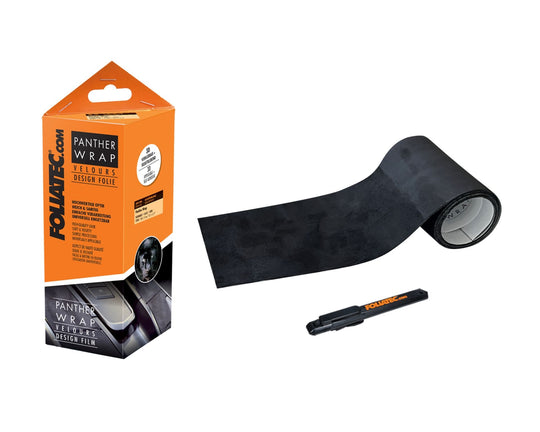 Foliatec Lámina Decorativa Para Salpicadero Panther Wrap Negra 75 x 140 Cm - Foliatec original VRM Motorsports