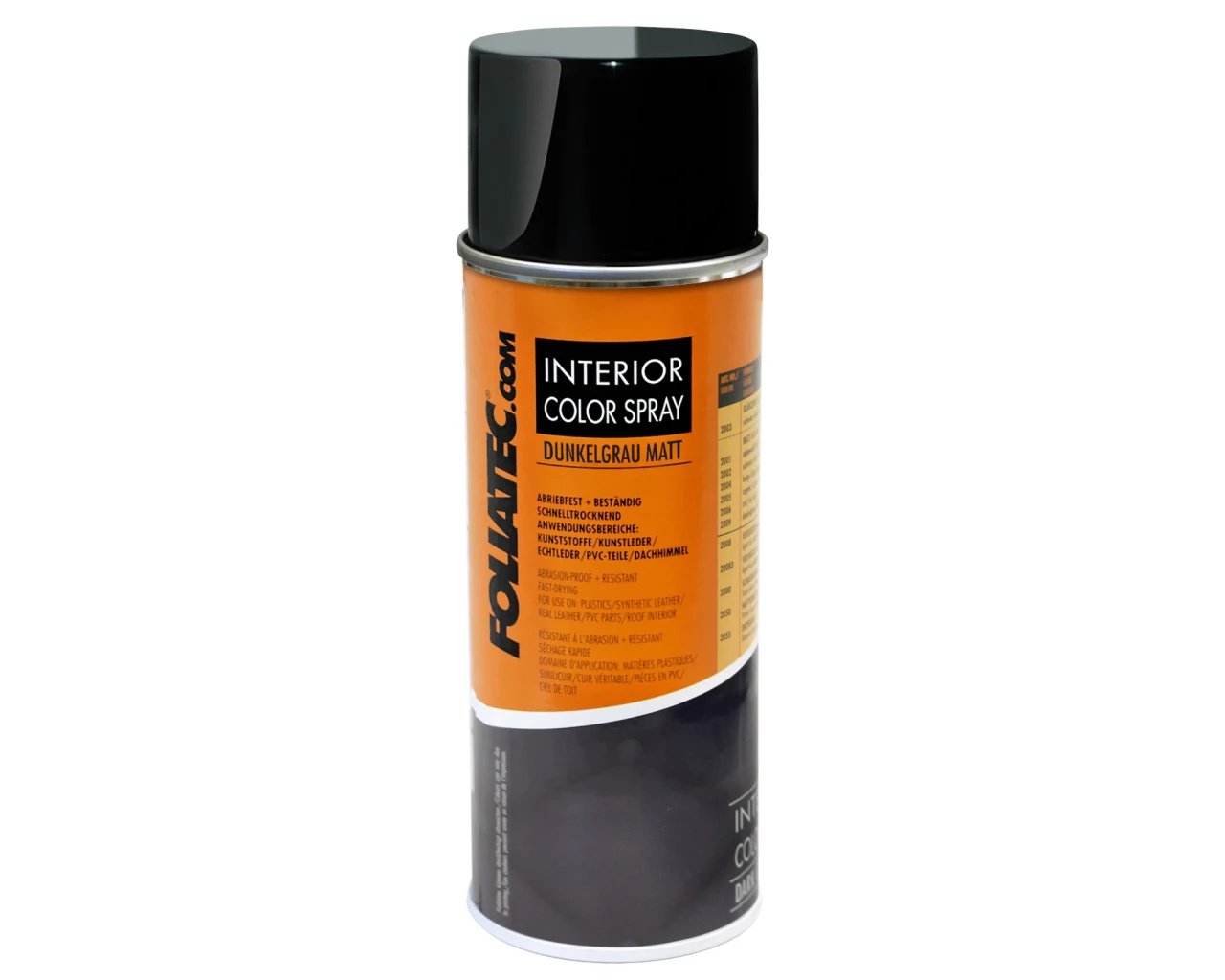 Foliatec Spray Color Para Interiores 400 ml Gris Plateado Mate - Foliatec original VRM Motorsports