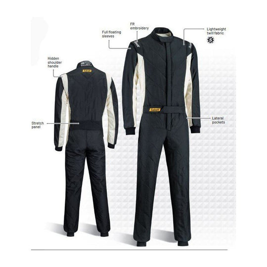 Sparco Traje FIA Ts1 Rocket Fia8856-2018 Negro Talla Xl - Sparco original VRM Motorsports imagen 2