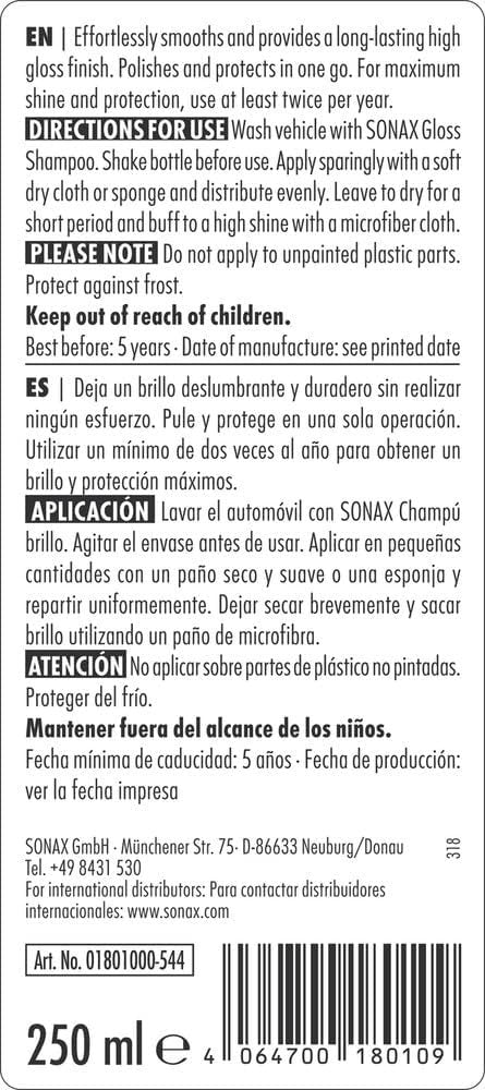 SONAX CERA EASY SHINE 500ML - Imagen 2 SONAX VRM Motorsports