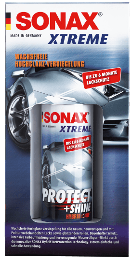 SONAX SELLADOR ALTO BRILLO SIN CERA PARA PINTURA NUEVA RENOVADA O PRETRATADA - SONAX original VRM Motorsports
