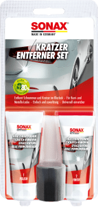 SONAX KIT DE PULIDO MANUAL ELIMINA ARAÉAZOS Y ROZADURAS EN CAPAS TRANSPARENTES - SONAX original VRM Motorsports