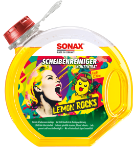 SONAX CONCENTRADO LIMPIADOR CON FRAGANCIA A LIMON PARA LAVAPARABRISAS DE VERANO - SONAX original VRM Motorsports