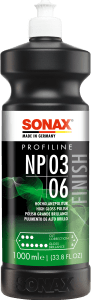 SONAX PULIMENTO ALTO BRILLO SIN SILICONA ACABADO SIN HOLOGRAMAS PARA PINTURAS RAYADAS - SONAX original VRM Motorsports