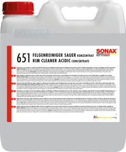 SONAX LIMPIADOR ÁCIDO ALTAMENTE EFICAZ PARA ELIMINAR SUCIEDAD RÁPIDAMENTE - SONAX original VRM Motorsports