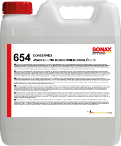 SONAX DISOLVENTE DE CERA Y CONSERVANTE PARA RESIDUOS EN UNIDADES DE LAVADO Y SUELOS - SONAX original VRM Motorsports